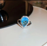 Aquamarine Rings