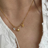 18K Gold Plated Ocean Dreams Necklace