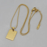 18K Gold Plated Breathe Necklace