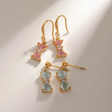 18K Gold Plated Vibrant Bow Drops