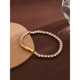 18K Gold Plated Square Tennis Bracelet