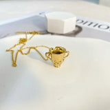 18K Gold Plated Mythical Jar Necklace