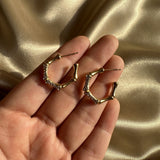 18K Gold Plated Beatrice Hoops