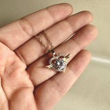 Winged Heart Necklace