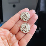Vintage Round Studs