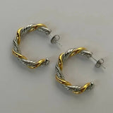 Twisted Rope Hoops