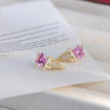 Pink Ice Cream Studs