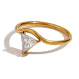 18K Gold Plated Dainty Everyday Rings 1