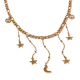 18K Gold Plated Cosmic Necklace