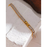 18K Gold Plated Tennis Choker