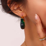 18K Gold Plated Evelyn Hoops