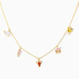 18K Gold Plated Aquatic Life Charm Necklaces