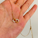 18K Gold Plated Infinity Necklace