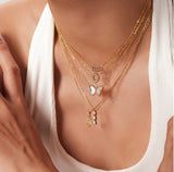 18k Gold Plated Dainty Everyday Necklaces