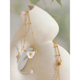 18K Gold Plated Jasmine Necklace