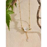 18K Gold Plated Jasmine Necklace