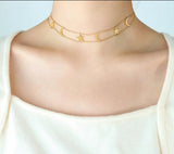 18k Gold Plated Celestial Choker