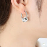 Anya Hoops- Silver