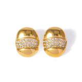 18k Gold Plated Mykah Studs