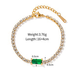 18K Gold Plated Tennis Bracelet