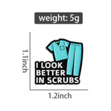 Scrubs Medical Brooch Enamel Pin