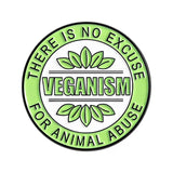 Veganism Brooch Enamel Pin