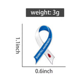 Diabetes Awareness Brooch Enamel Pin