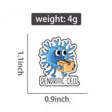 Dendritic Cell Medical Brooch Enamel Pin
