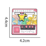 Pokemon Claw Machine Brooch Enamel Pin