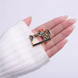 Sewing Machine Brooch Enamel Pin