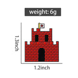 Castle Super Mario Brooch Enamel Pin
