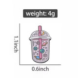 Space Shake Brooch Enamel Pin