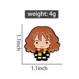 Hermione Granger Harry Potter Brooch Enamel Pin