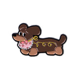 Bonbon Dog Brooch Enamel Pin