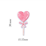 Heart Popsicle Enamel Sticker