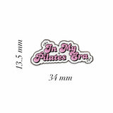 Pilates Era Metal Enamel Sticker