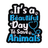 Save Animals Brooch Enamel Pin