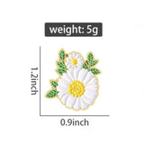 Daisy Brooch Enamel Pin