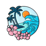 Hawaii Brooch Enamel Pin