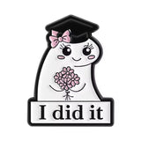 Graduation Brooch Enamel Pin