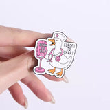 Born To Yap Forced To Chart Medical Brooch Enamel Pin