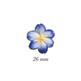 Blue Flower Enamel Sticker