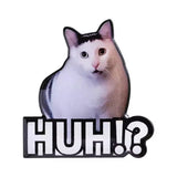 Huh!? Meme Cat Brooch Enamel Pin