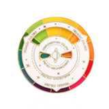 Colour Wheel Rotatable Brooch Enamel Pin