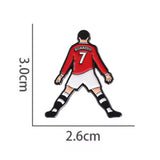 7 Ronaldo Brooch Enamel Pin