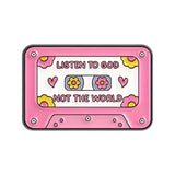 Listen to God Brooch Enamel Pin