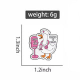 Born To Yap Forced To Chart Medical Brooch Enamel Pin