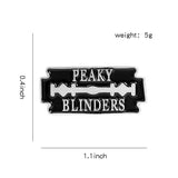 Peaky Blinders Brooch Enamel Pin
