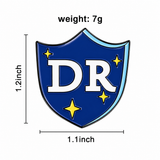 Doctor Shield Medical Brooch Enamel Pin
