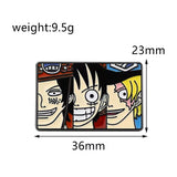 ASL Brothers One Piece Anime Brooch Enamel Pin